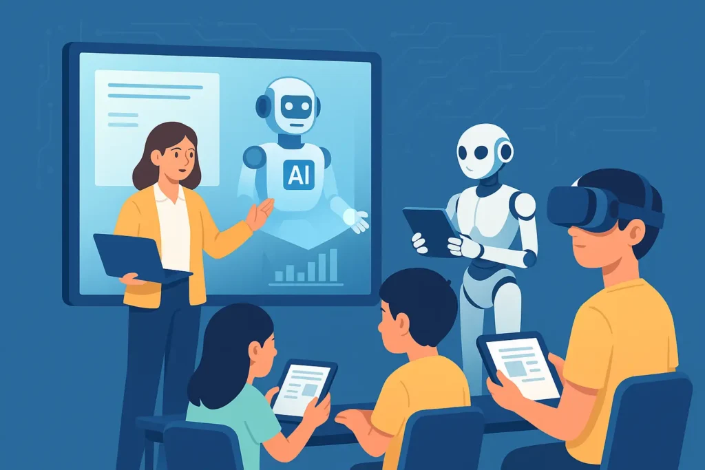 AI는 미래 교실을 혁신하고 있습니다. 더 알아보기: EdTech Magazine
”