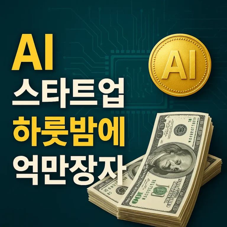 Thumbnail AI 스타트업 하룻밤에 억만장자