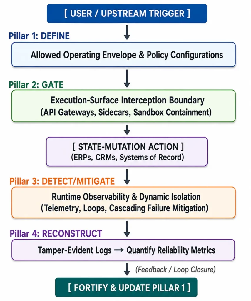 Figure 2. Agentic AI Scorecard: Runtime Governance Measurement Loop