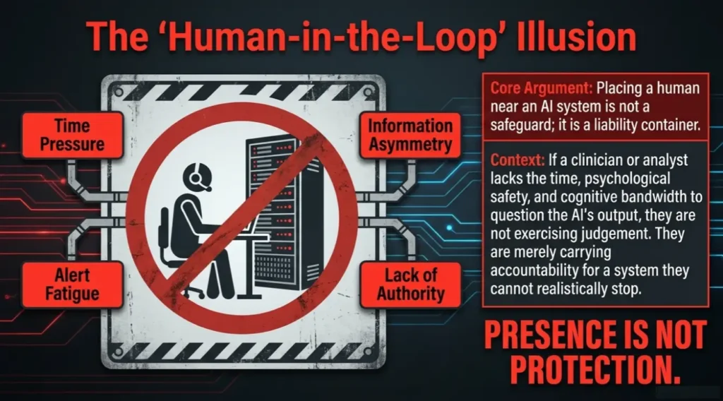Figure 2. The Human-in-the-Loop Illusion.