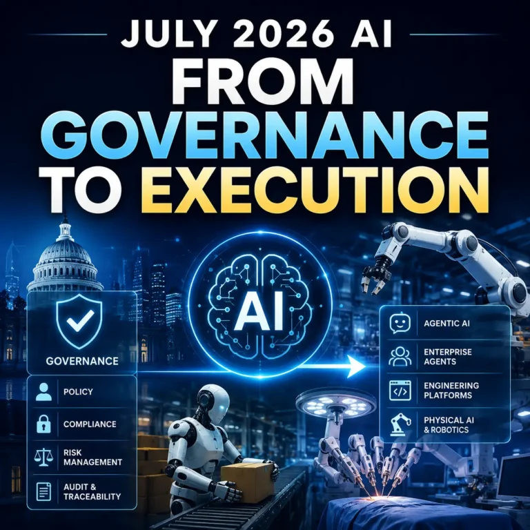 JULY 2026 Development AI FROM GOVERNANCE TO EXECUTION